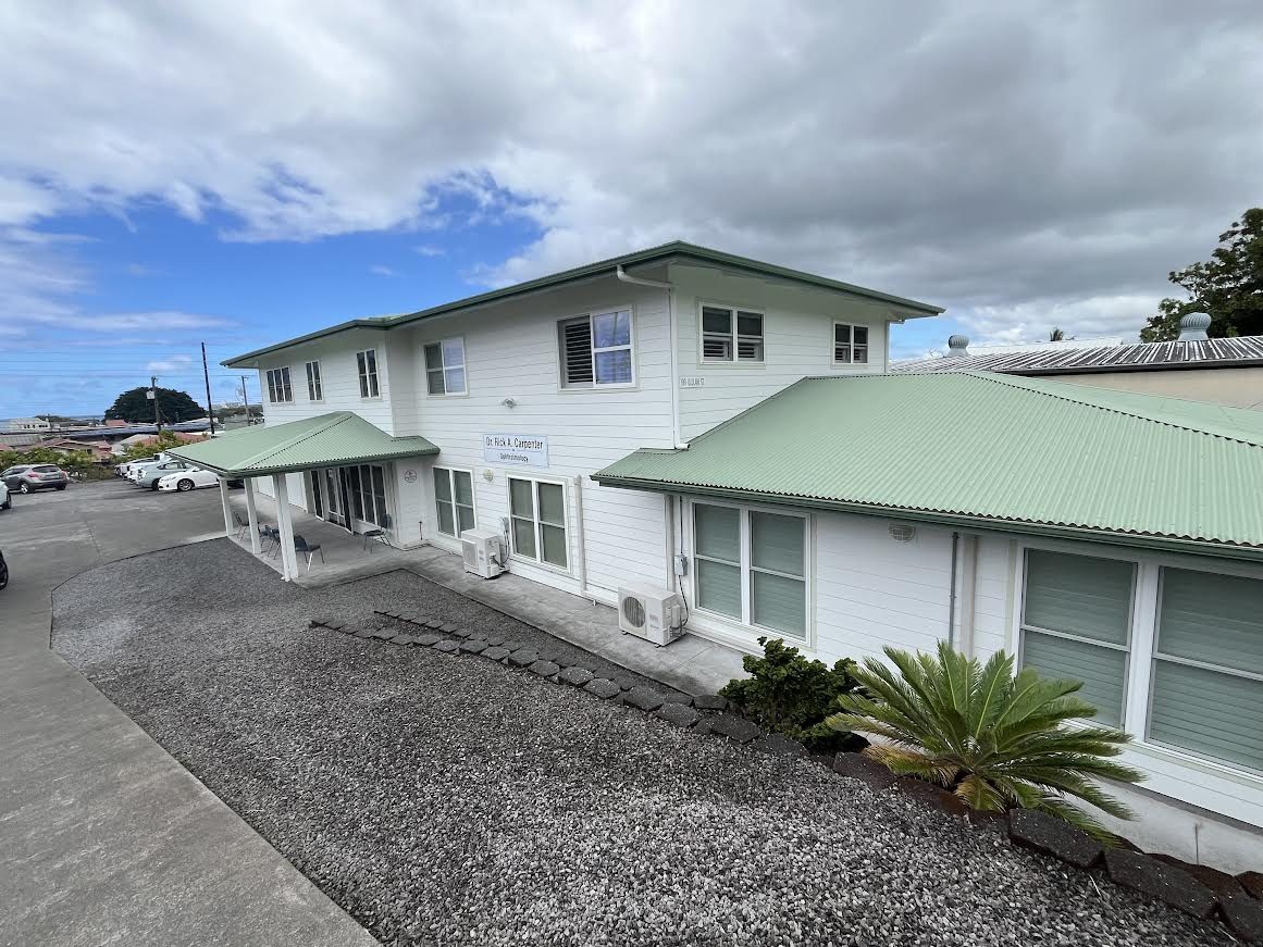 Dr. Carpenter's office building on Ululani Street in Hilo